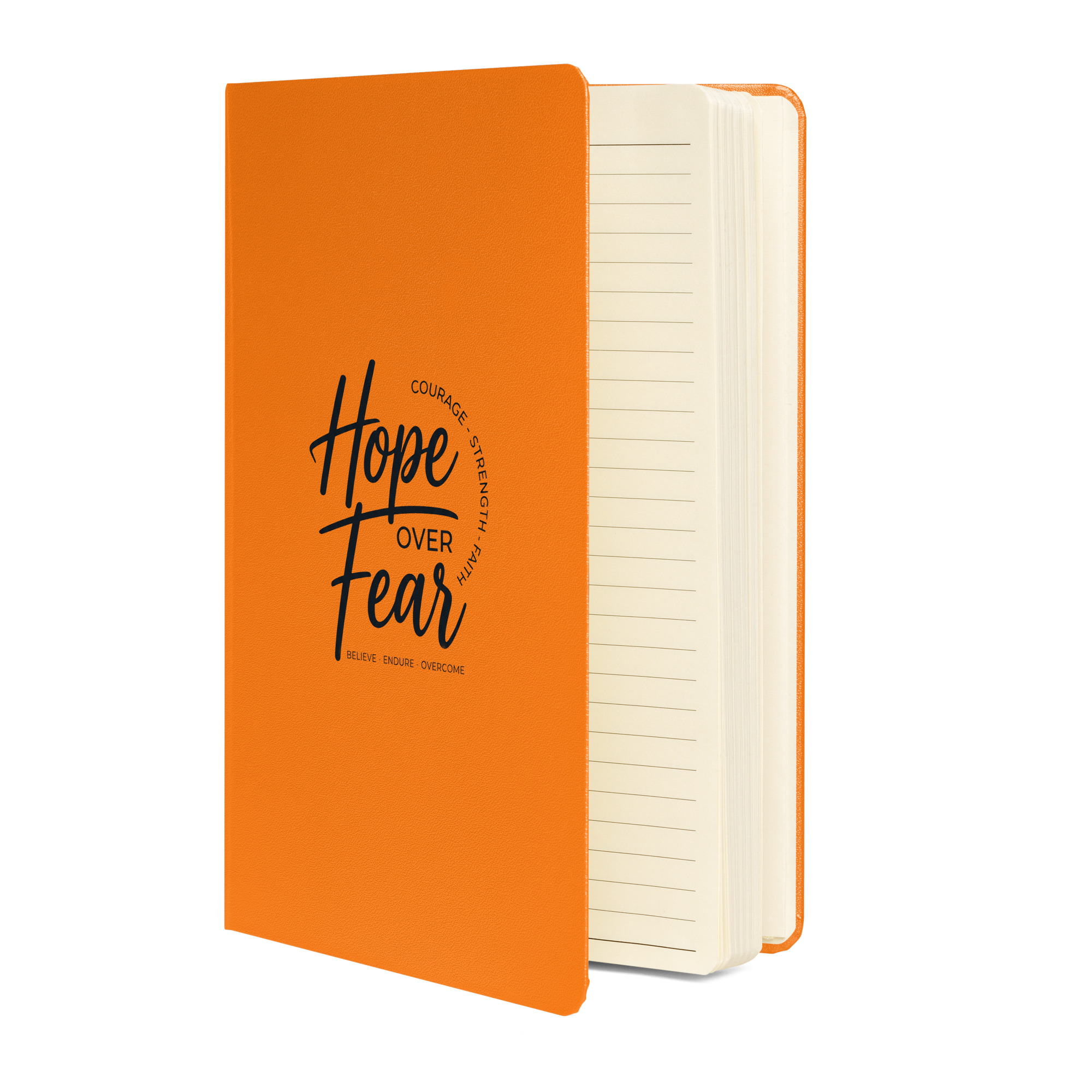hope over fear | hardcover journal | motivational notebook | mental health diary | inspirational writing journal | mindfulness gift hope over fear | hardcover journal | motivational notebook | mental health diary | inspirational writing journal | mindfulness gift