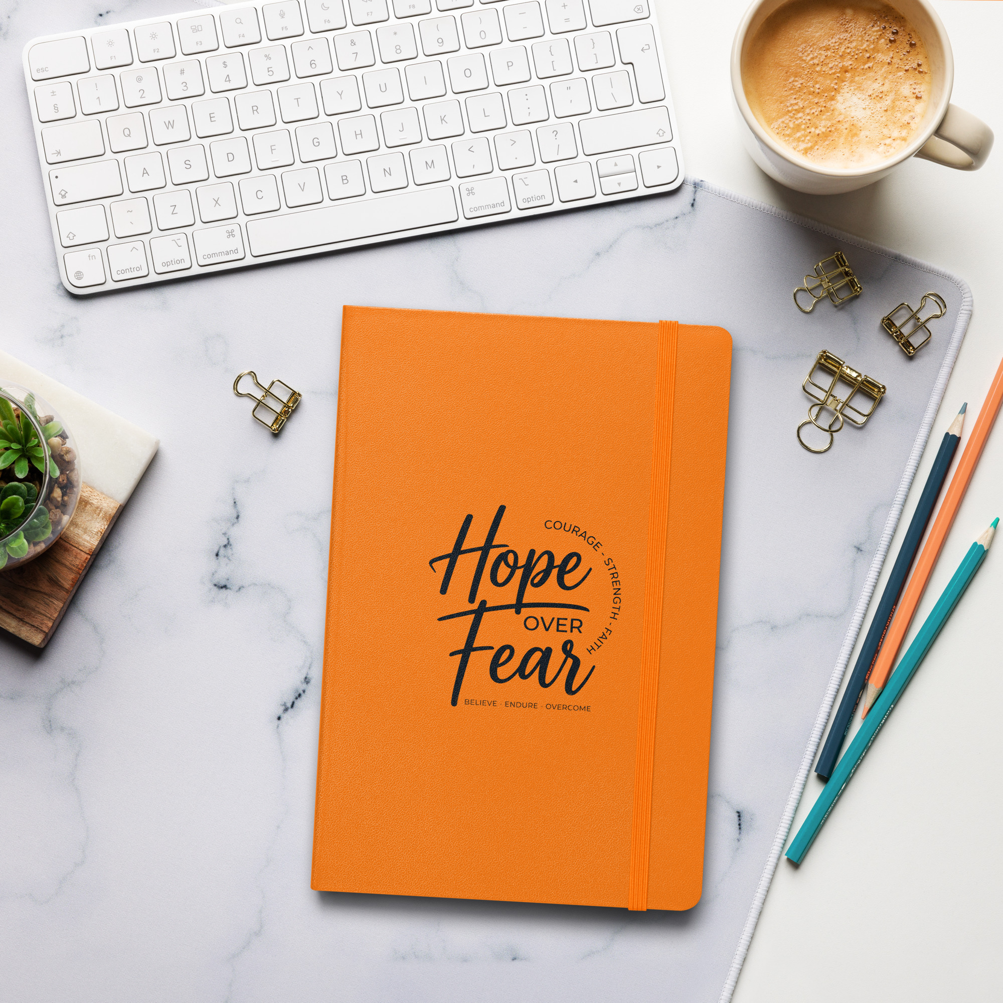hope over fear | hardcover journal | motivational notebook | mental health diary | inspirational writing journal | mindfulness gift hope over fear | hardcover journal | motivational notebook | mental health diary | inspirational writing journal | mindfulness gift