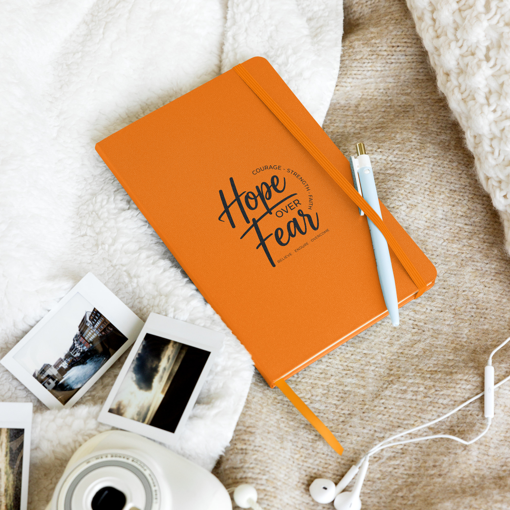 hope over fear | hardcover journal | motivational notebook | mental health diary | inspirational writing journal | mindfulness gift hope over fear | hardcover journal | motivational notebook | mental health diary | inspirational writing journal | mindfulness gift