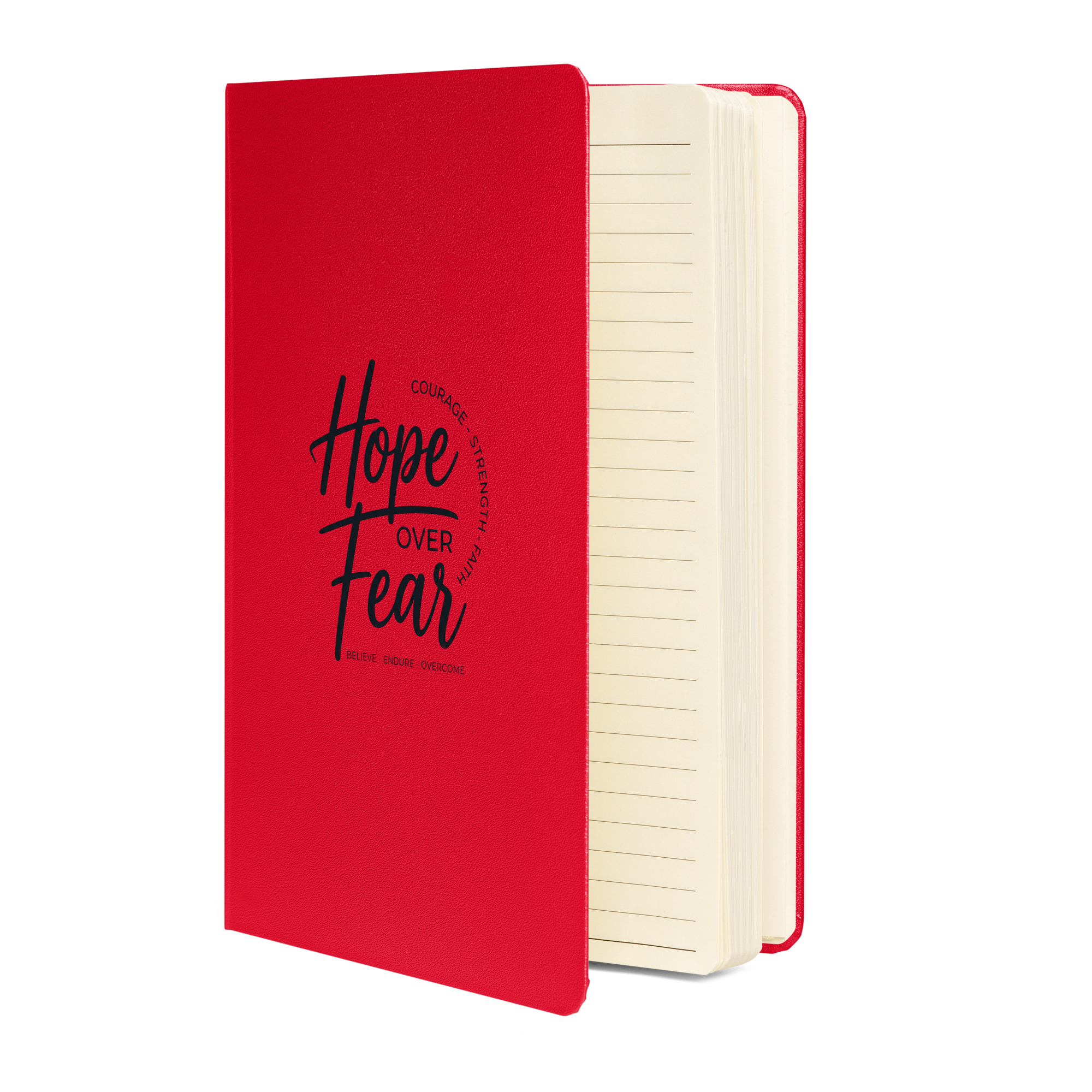hope over fear | hardcover journal | motivational notebook | mental health diary | inspirational writing journal | mindfulness gift hope over fear | hardcover journal | motivational notebook | mental health diary | inspirational writing journal | mindfulness gift