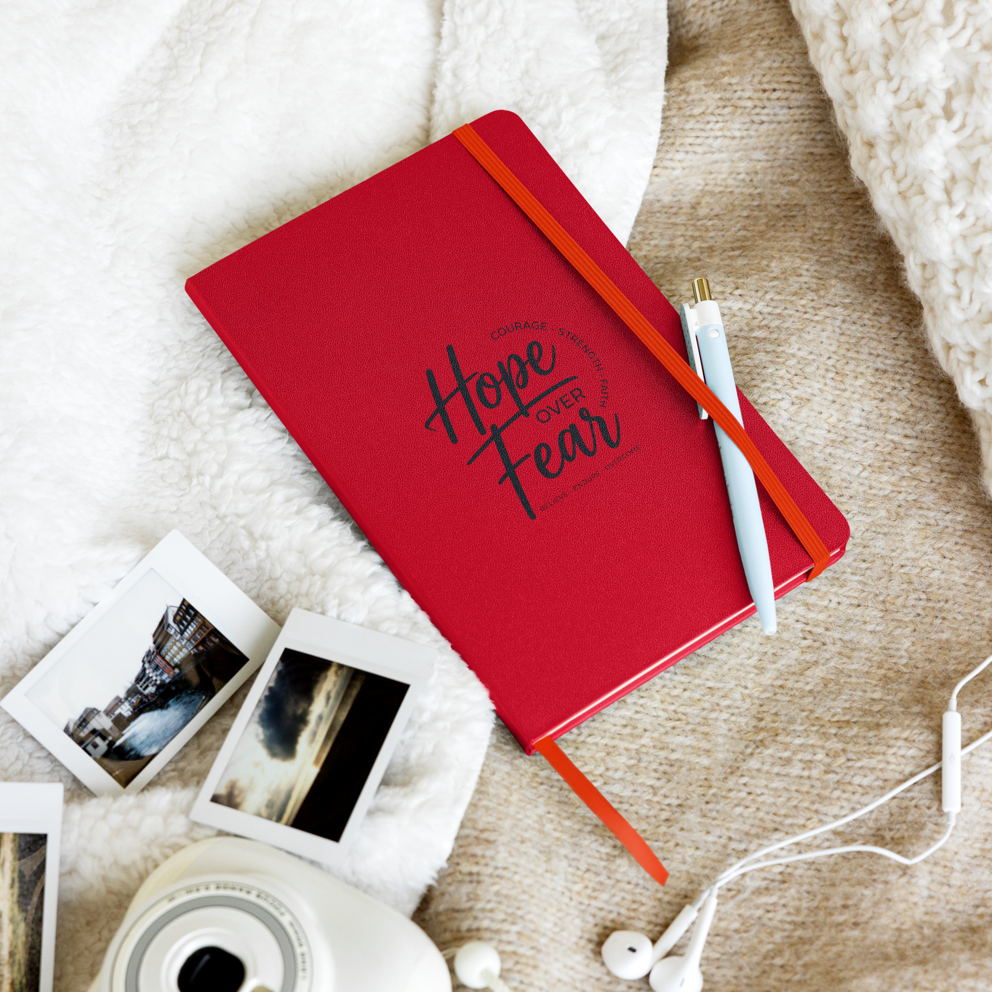 hope over fear | hardcover journal | motivational notebook | mental health diary | inspirational writing journal | mindfulness gift hope over fear | hardcover journal | motivational notebook | mental health diary | inspirational writing journal | mindfulness gift