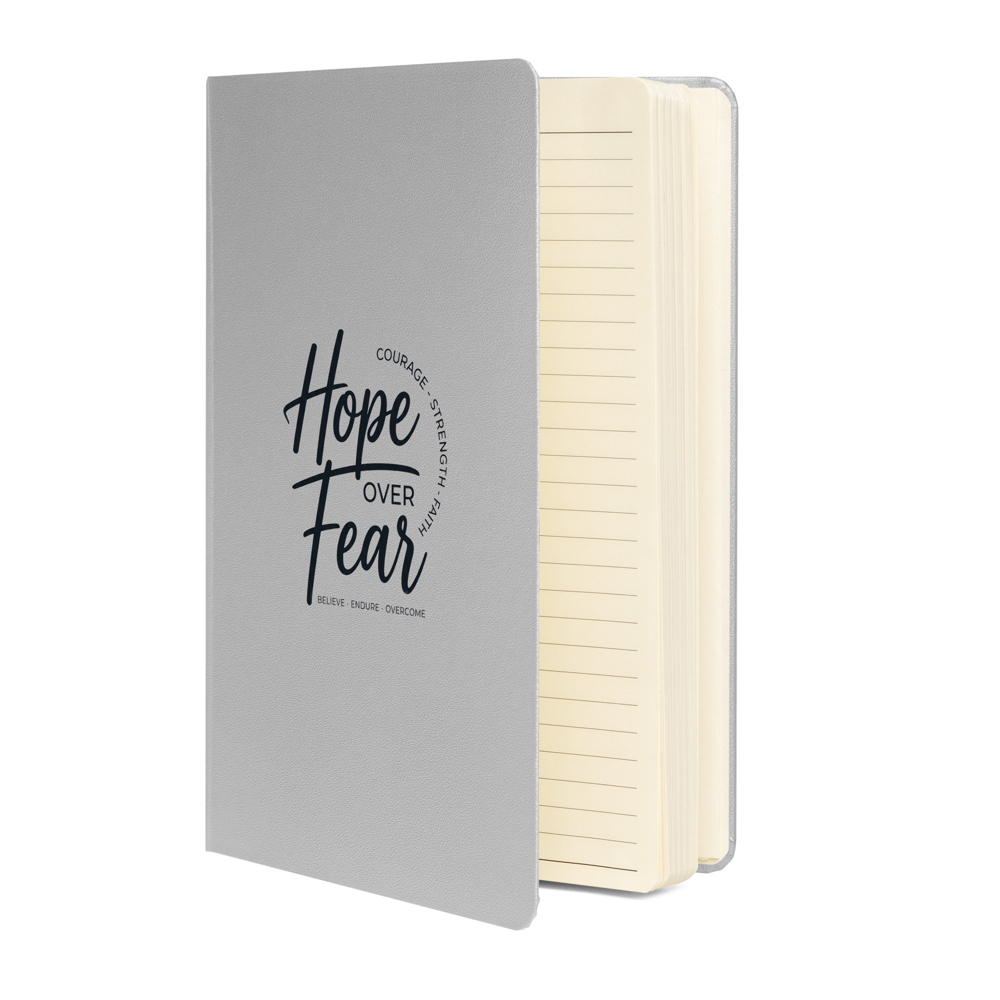 hope over fear | hardcover journal | motivational notebook | mental health diary | inspirational writing journal | mindfulness gift hope over fear | hardcover journal | motivational notebook | mental health diary | inspirational writing journal | mindfulness gift