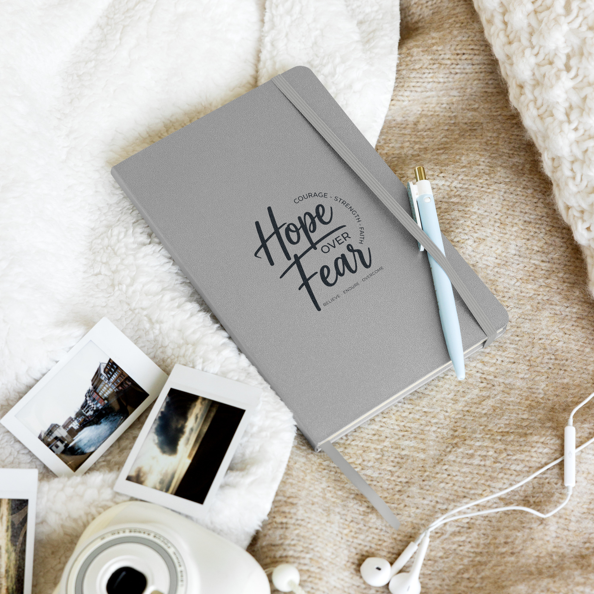 hope over fear | hardcover journal | motivational notebook | mental health diary | inspirational writing journal | mindfulness gift hope over fear | hardcover journal | motivational notebook | mental health diary | inspirational writing journal | mindfulness gift