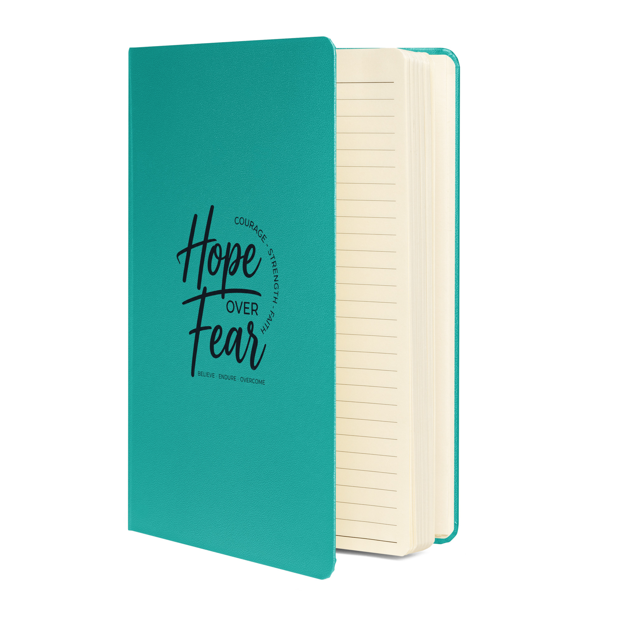 hope over fear | hardcover journal | motivational notebook | mental health diary | inspirational writing journal | mindfulness gift hope over fear | hardcover journal | motivational notebook | mental health diary | inspirational writing journal | mindfulness gift