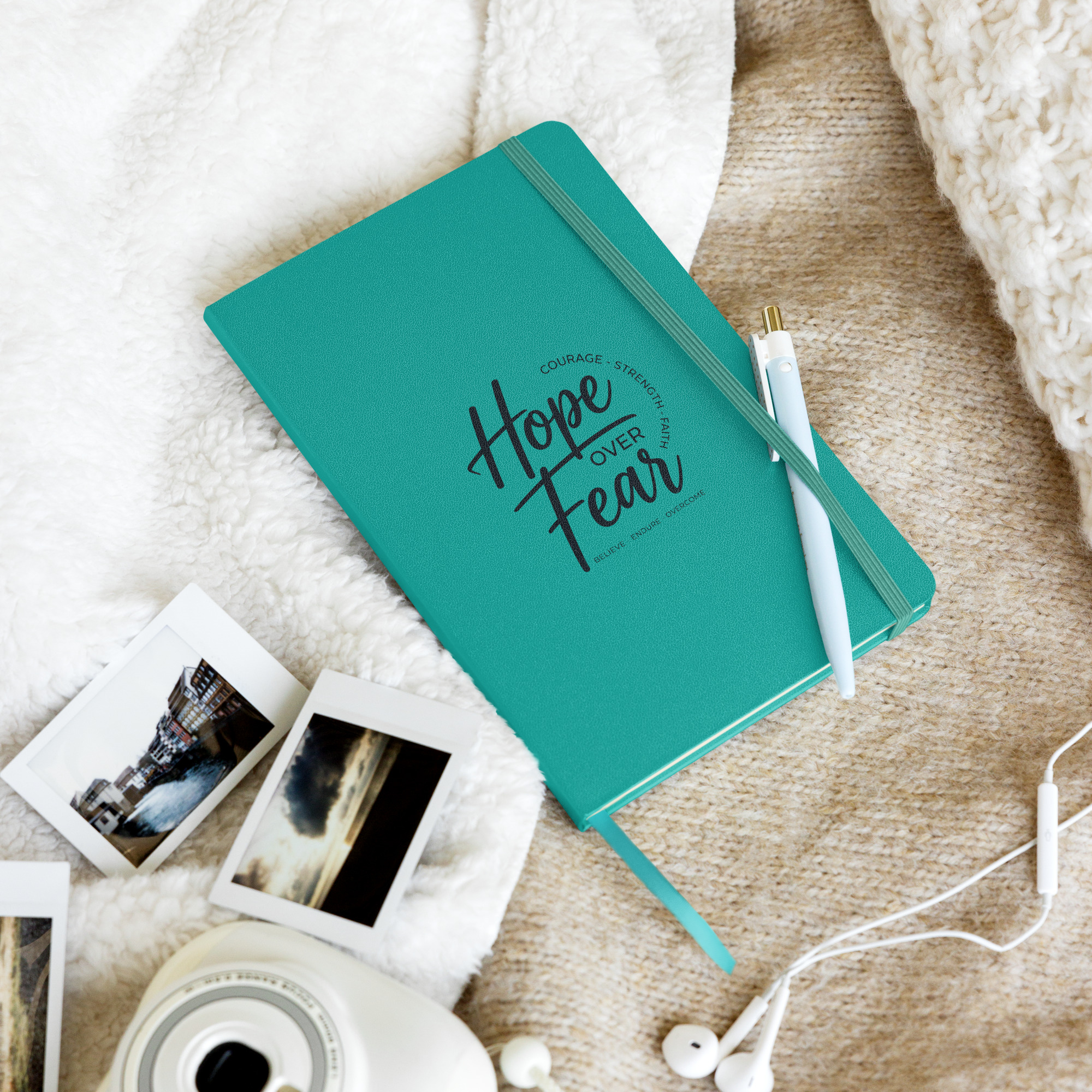 hope over fear | hardcover journal | motivational notebook | mental health diary | inspirational writing journal | mindfulness gift hope over fear | hardcover journal | motivational notebook | mental health diary | inspirational writing journal | mindfulness gift