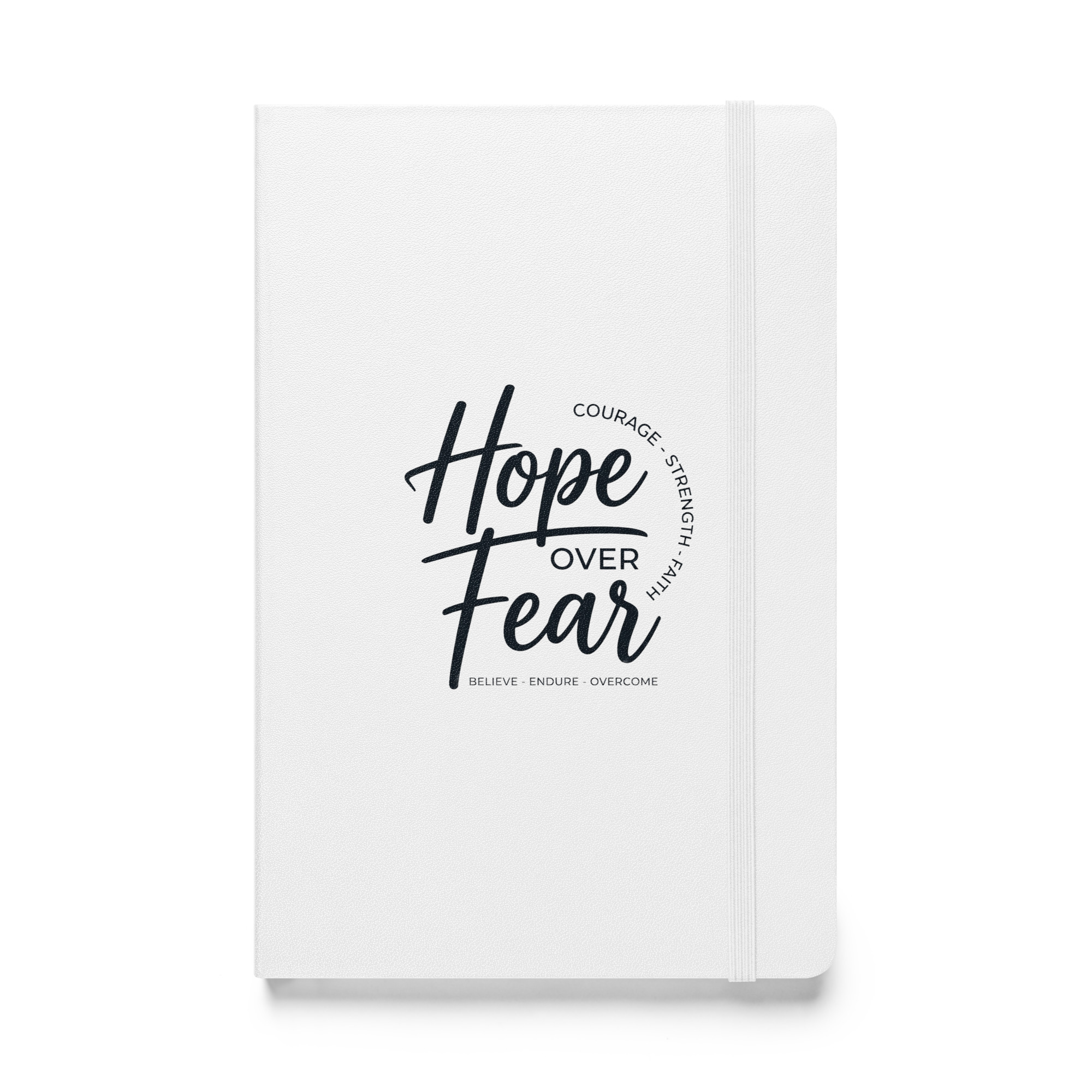 hope over fear | hardcover journal | motivational notebook | mental health diary | inspirational writing journal | mindfulness gift hope over fear | hardcover journal | motivational notebook | mental health diary | inspirational writing journal | mindfulness gift
