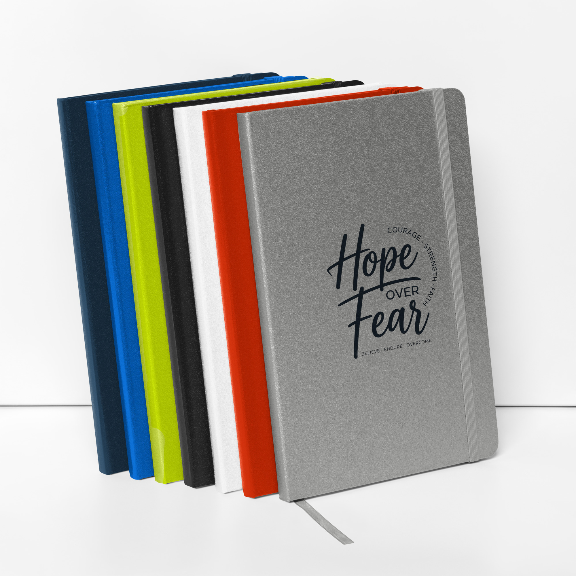 hope over fear | hardcover journal | motivational notebook | mental health diary | inspirational writing journal | mindfulness gift hope over fear | hardcover journal | motivational notebook | mental health diary | inspirational writing journal | mindfulness gift