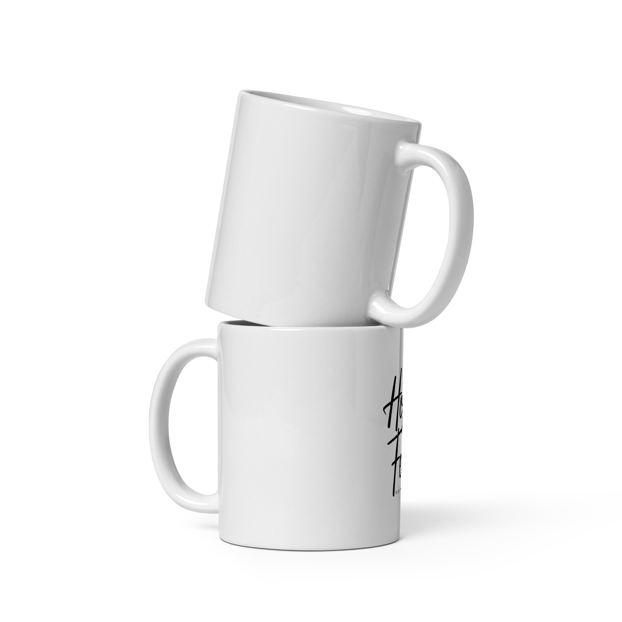 hope over fear | white glossy mug | motivational coffee mug | mental health gift | inspirational cup hope over fear | white glossy mug | motivational coffee mug | mental health gift | inspirational cup