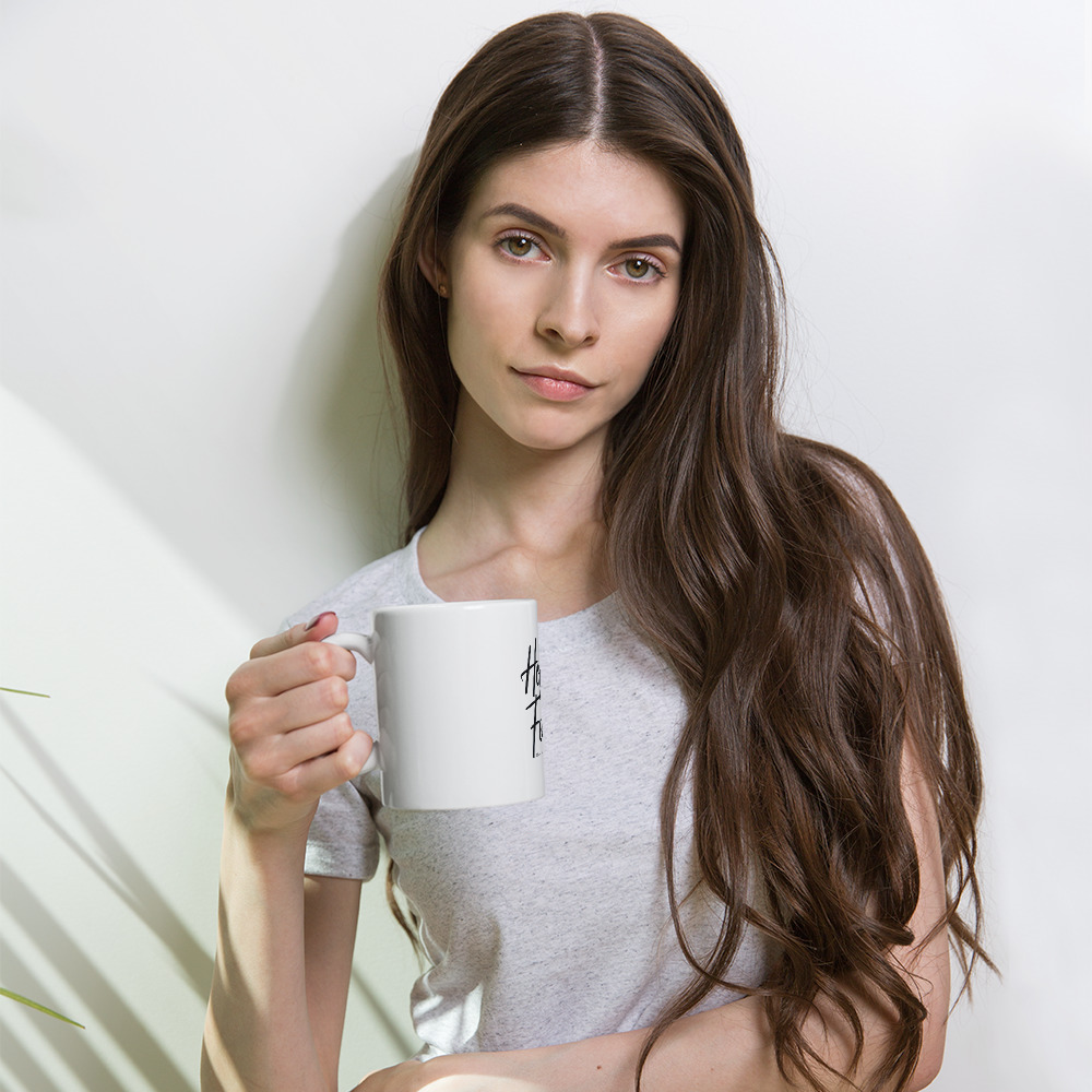 hope over fear | white glossy mug | motivational coffee mug | mental health gift | inspirational cup hope over fear | white glossy mug | motivational coffee mug | mental health gift | inspirational cup