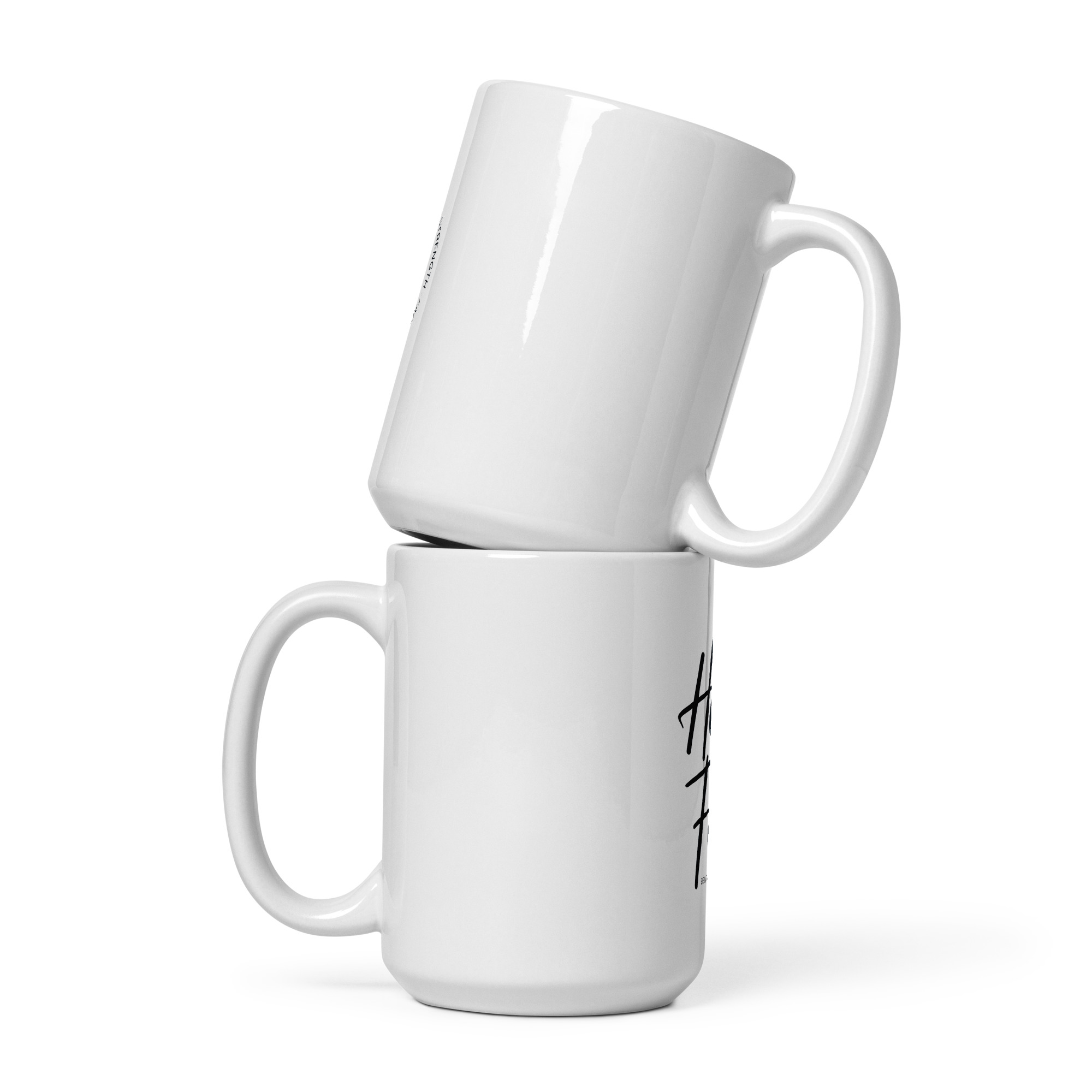 hope over fear | white glossy mug | motivational coffee mug | mental health gift | inspirational cup hope over fear | white glossy mug | motivational coffee mug | mental health gift | inspirational cup