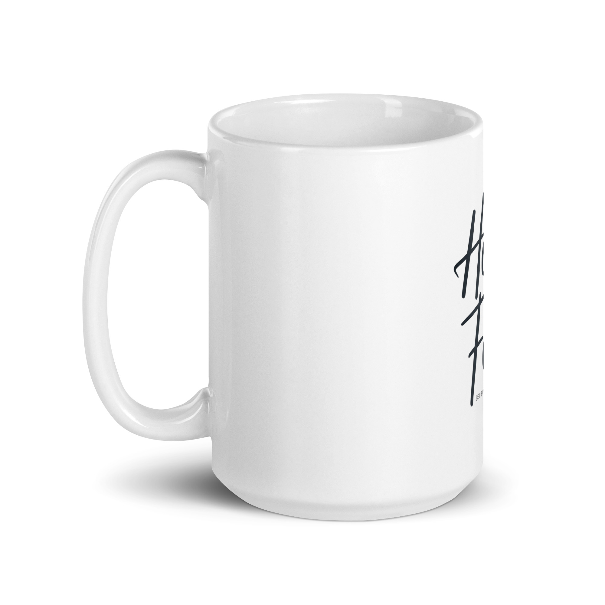 hope over fear | white glossy mug | motivational coffee mug | mental health gift | inspirational cup hope over fear | white glossy mug | motivational coffee mug | mental health gift | inspirational cup